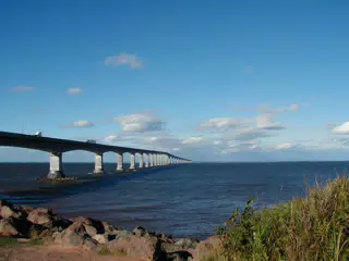 Confederation Bridge from New Brunswick