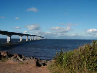 Confederation Bridge from New Brunswick