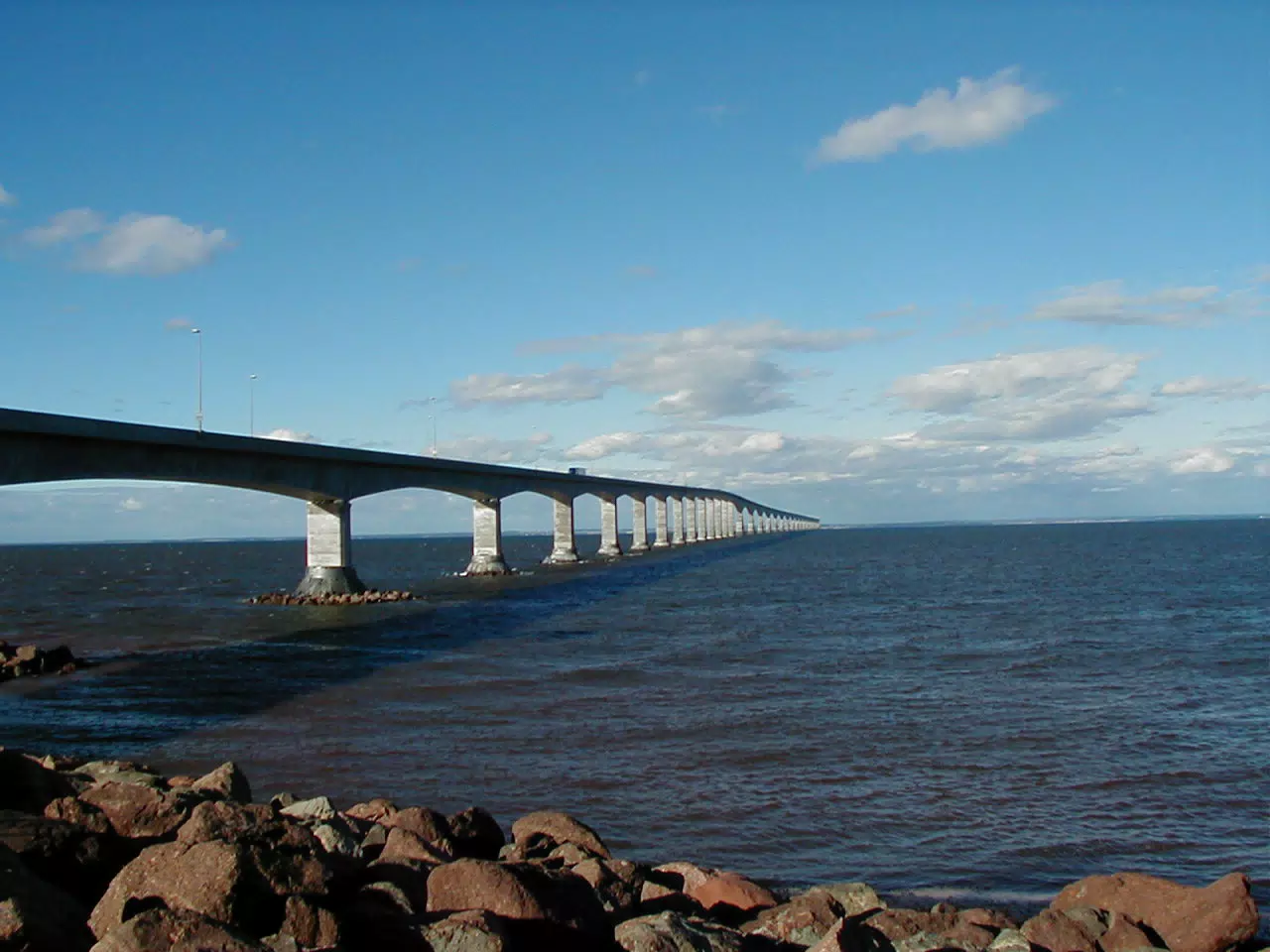 Confederation Bridge from New Brunswick