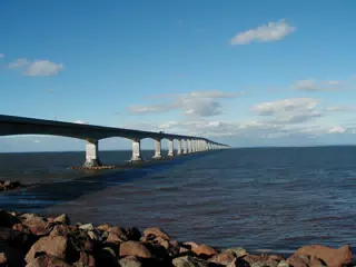 Confederation Bridge from New Brunswick