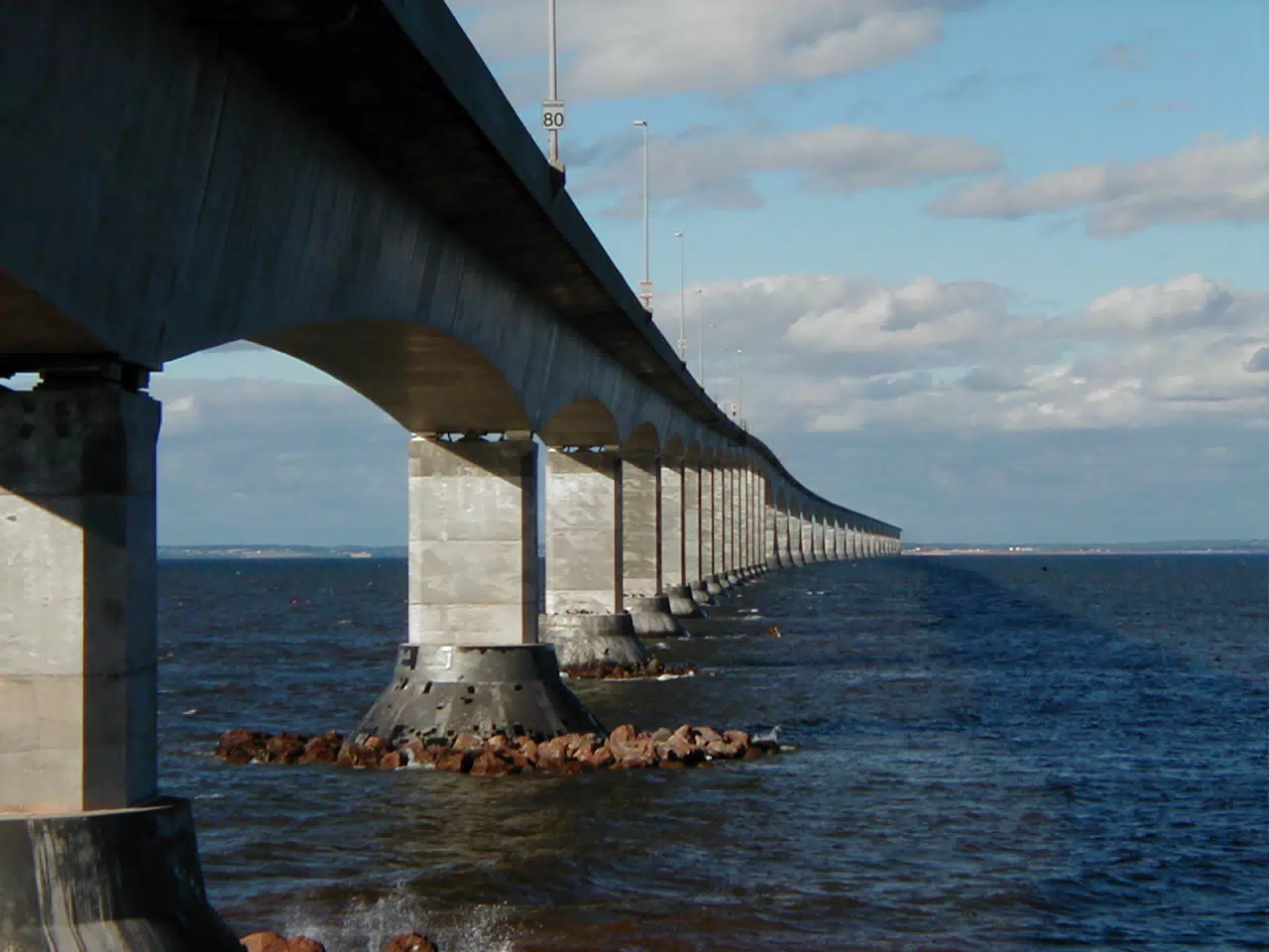 Confederation Bridge from New Brunswick
