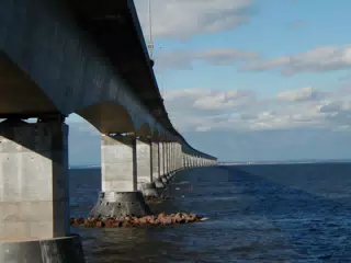 Confederation Bridge from New Brunswick