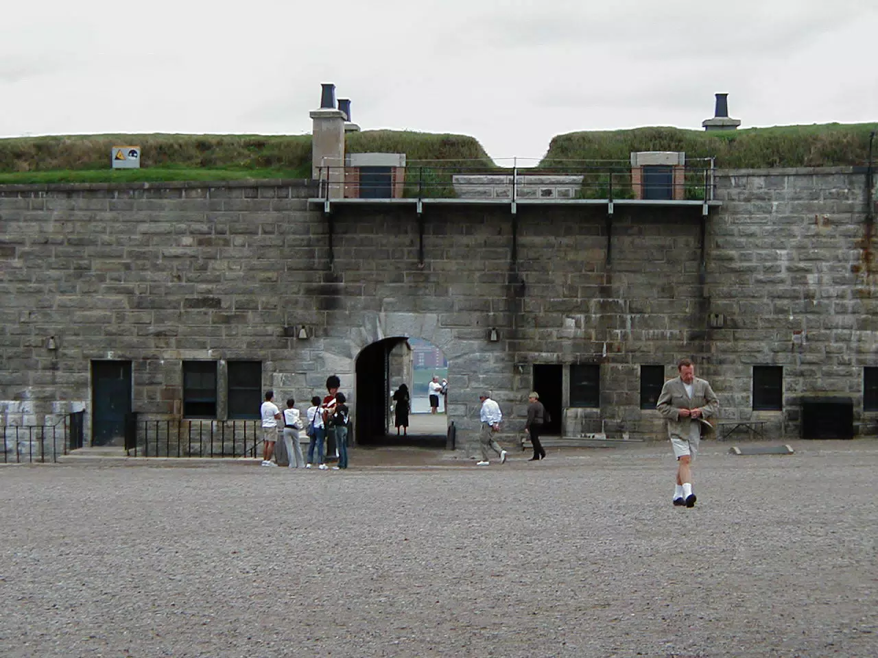 Courtyard of the Halifax Citadel
