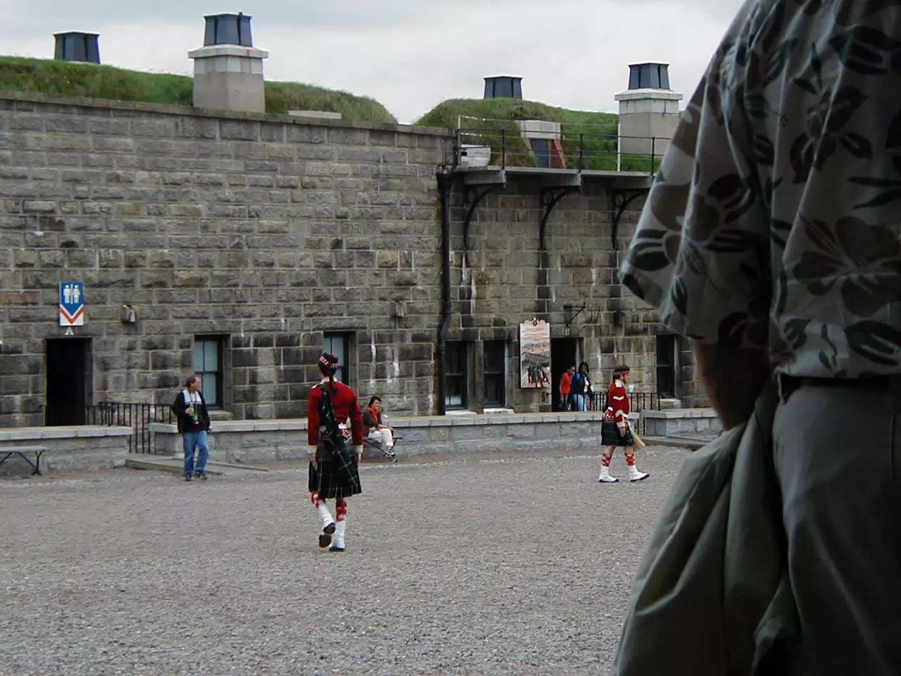 Courtyard of the Halifax Citadel