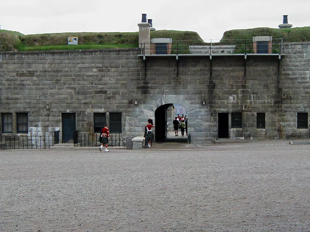 Courtyard of the Halifax Citadel