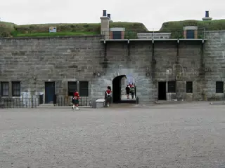 Courtyard of the Halifax Citadel