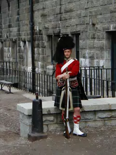 Guard at Halifax Citadel, Nova Scotia