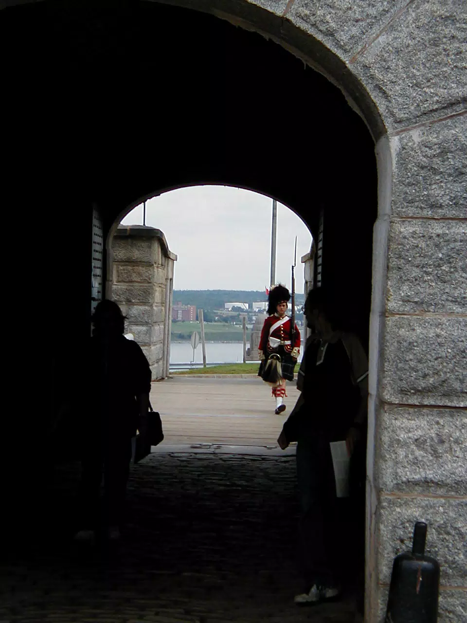 Guard at Halifax Citadel, Nova Scotia