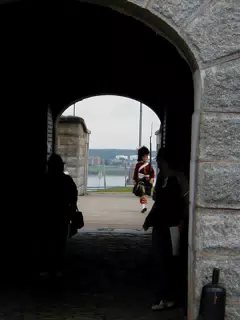 Guard at Halifax Citadel, Nova Scotia