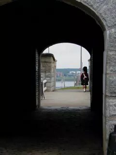 Guard at Halifax Citadel, Nova Scotia