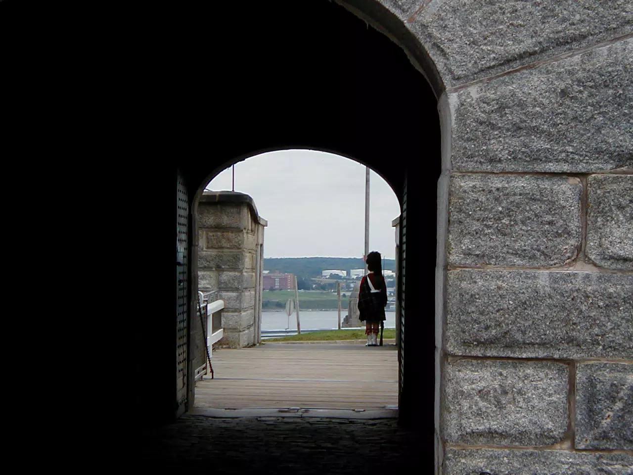 Guard at Halifax Citadel, Nova Scotia
