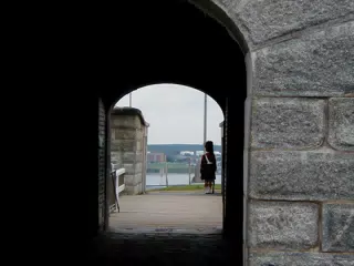 Guard at Halifax Citadel, Nova Scotia