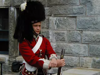 Guard at Halifax Citadel, Nova Scotia