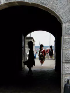 Guards at Halifax Citadel, Nova Scotia