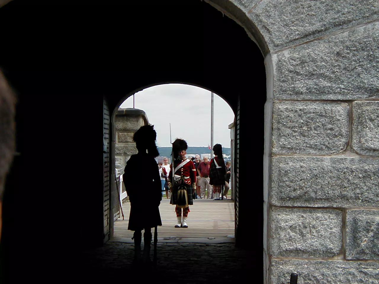 Guards at Halifax Citadel, Nova Scotia