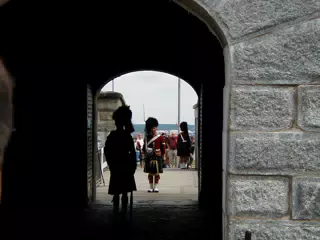 Guards at Halifax Citadel, Nova Scotia