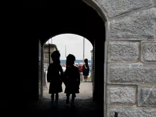 Guards at Halifax Citadel, Nova Scotia