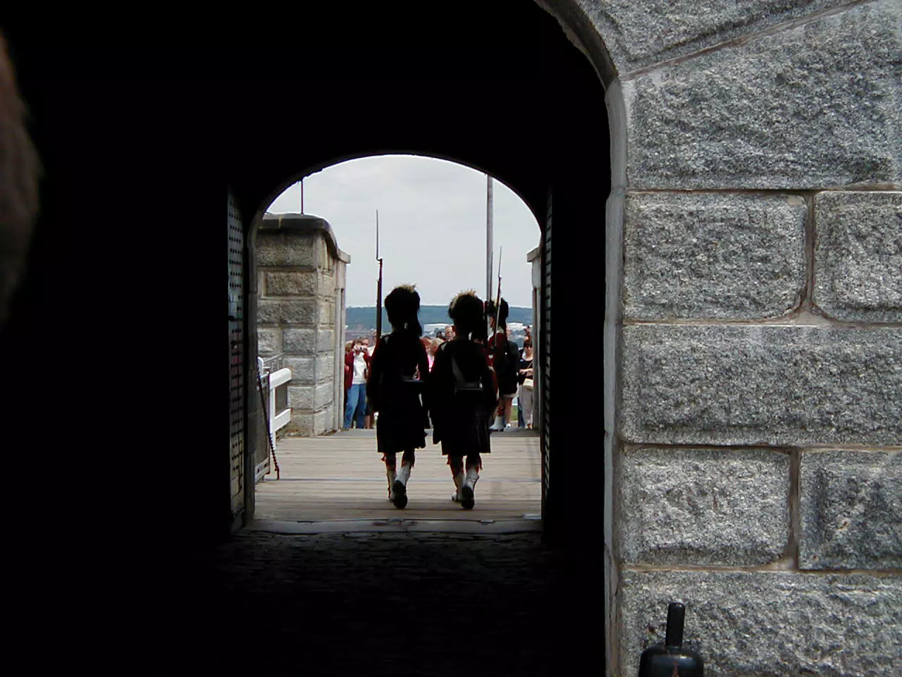 Guards at Halifax Citadel, Nova Scotia