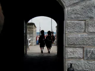 Guards at Halifax Citadel, Nova Scotia