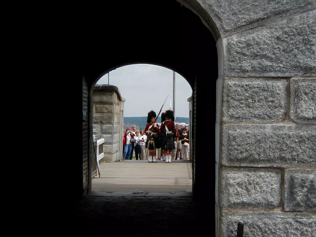 Guards at Halifax Citadel, Nova Scotia