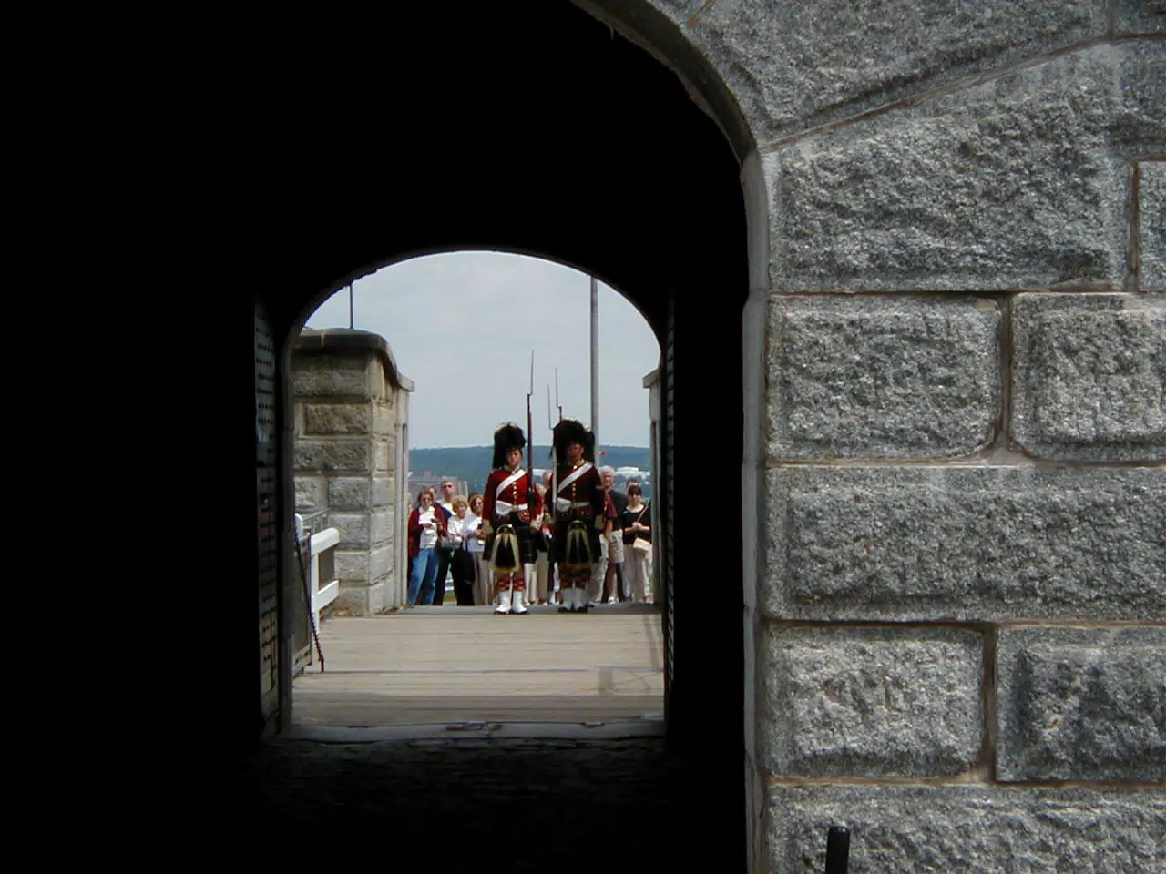 Guards at Halifax Citadel, Nova Scotia
