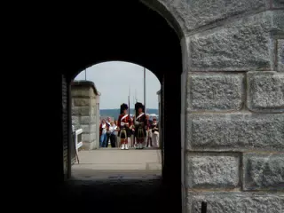 Guards at Halifax Citadel, Nova Scotia