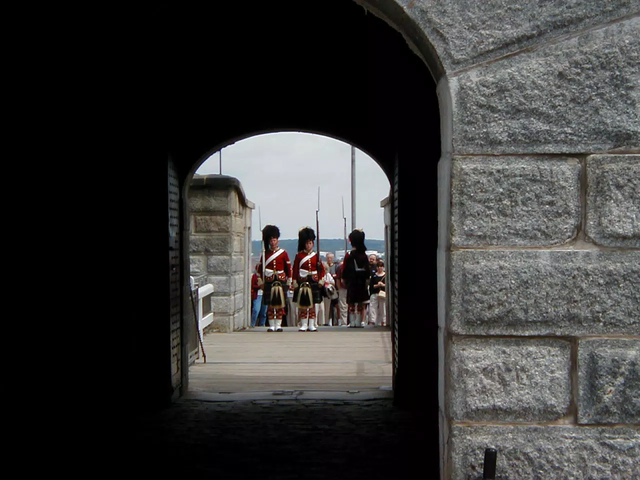 Guards at Halifax Citadel, Nova Scotia