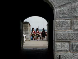 Guards at Halifax Citadel, Nova Scotia