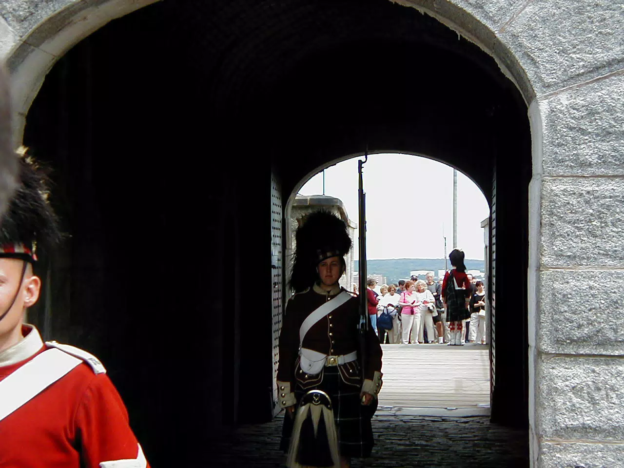 Guard at Halifax Citadel, Nova Scotia