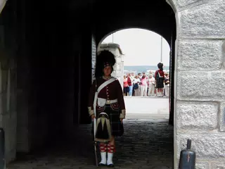 Guard at Halifax Citadel, Nova Scotia