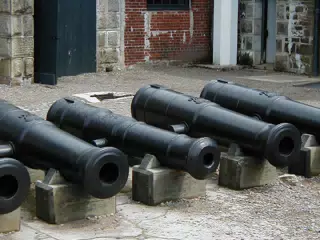 Canon at the Halifax Citadel, Halifax, Nova Scotia