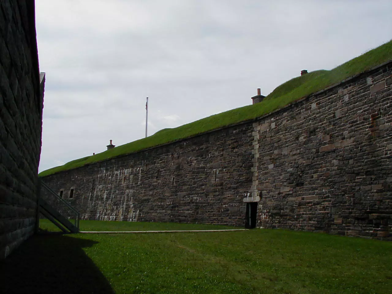 The "Moat" of the Halifax Citadel, Nova Scotia
