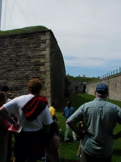 The "Moat" of the Halifax Citadel, Nova Scotia