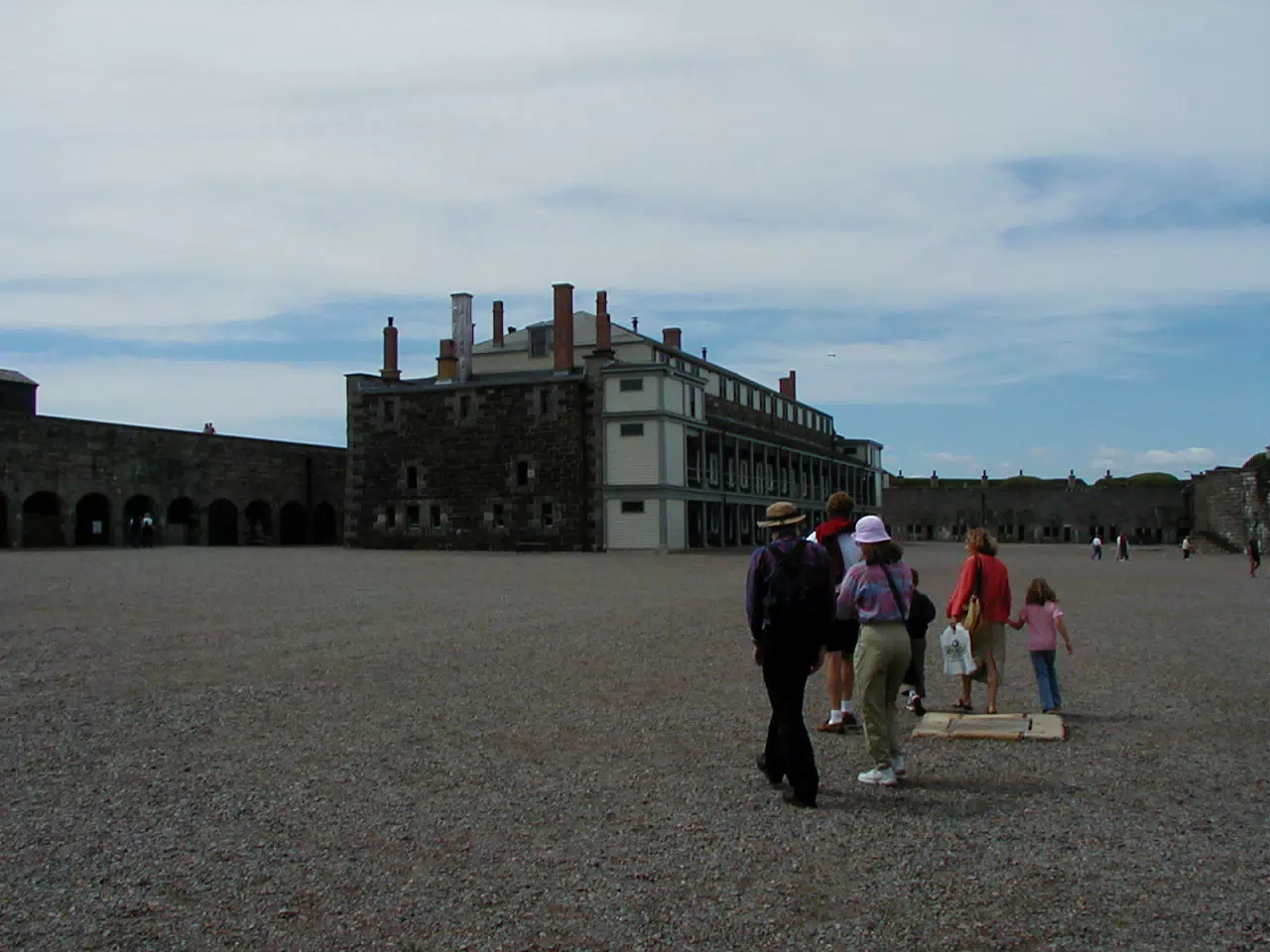 Courtyard of the Halifax Citadel