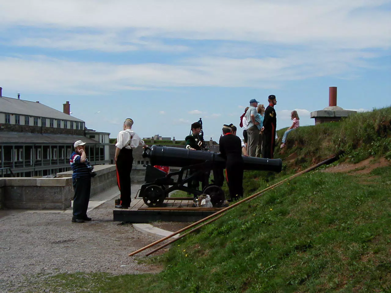 Canon at the Halifax Citadel, Halifax, Nova Scotia
