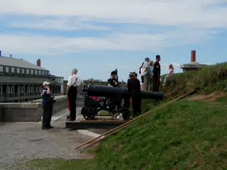 Canon at the Halifax Citadel, Halifax, Nova Scotia
