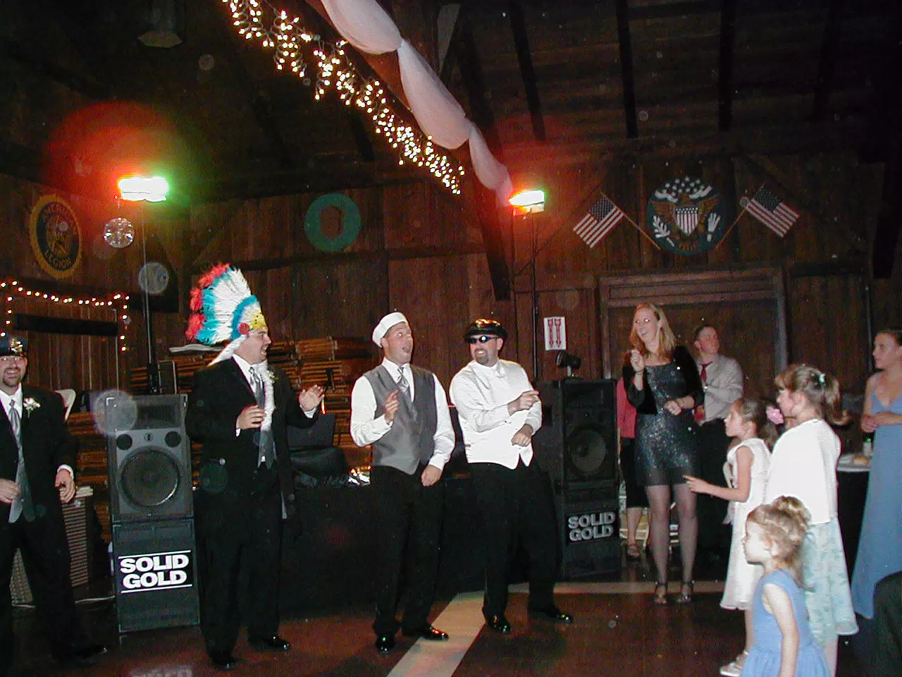 YMCA at Nate and Tammy's Wedding