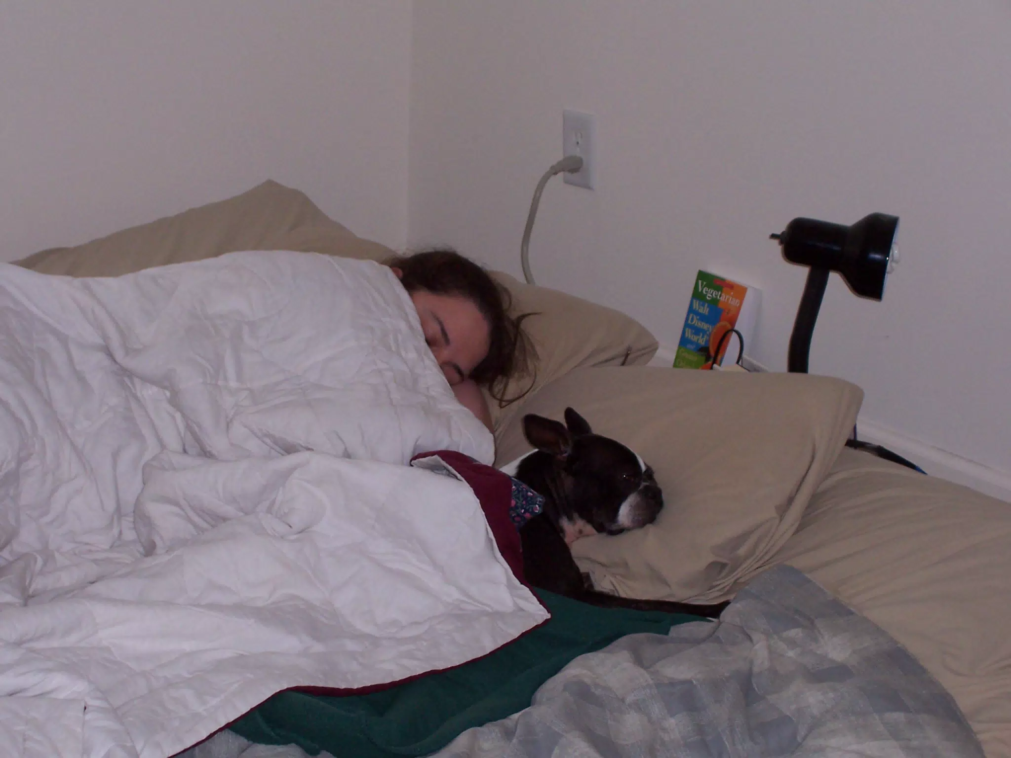 Dominica Miller and Oreo Snuggling