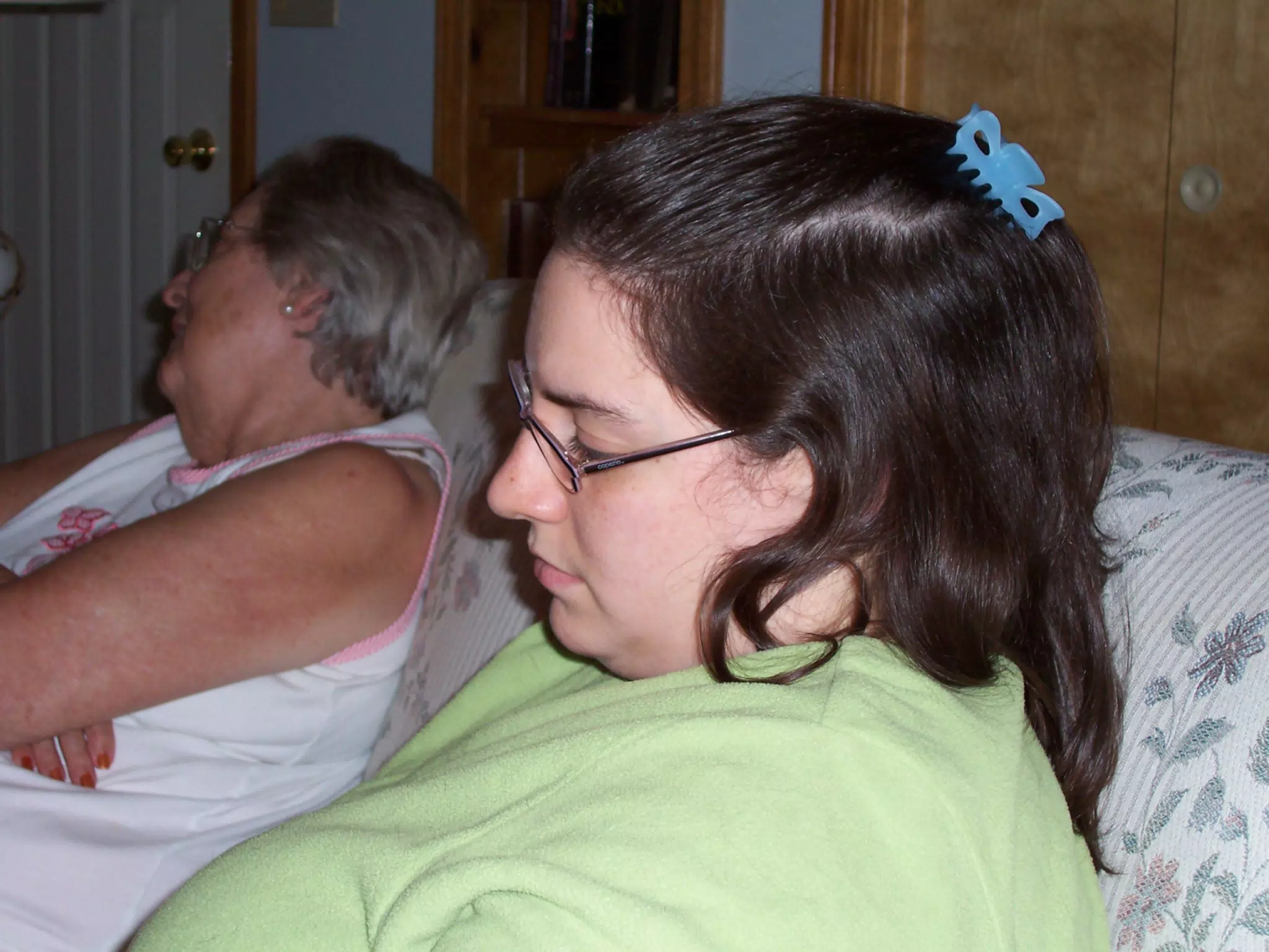 Dominica Miller and Aunt Betty