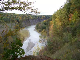 Genesee River Gorge in Letchworth State Park, New York