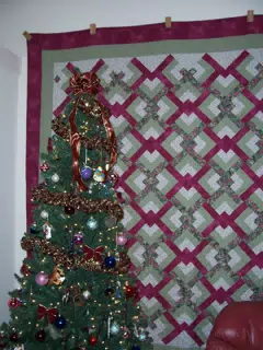 Christmas Tree and Wedding Quilt