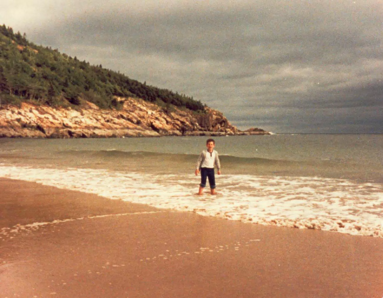 Scott Alan Miller in Atlantic Ocean, Mount Desert Island, Maine