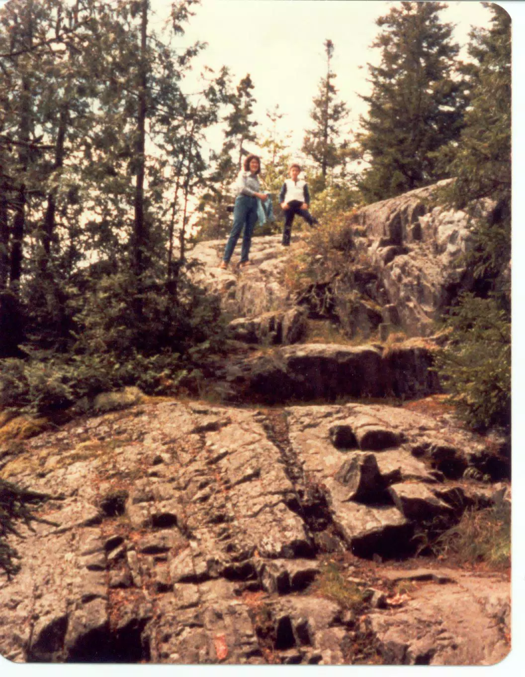 Karen Miller and Scott Alan Miller Mountain Climbing in Acadia National Park