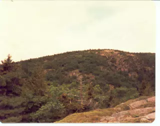 Mountain in Acadia National Park, Mount Desert Island, Maine