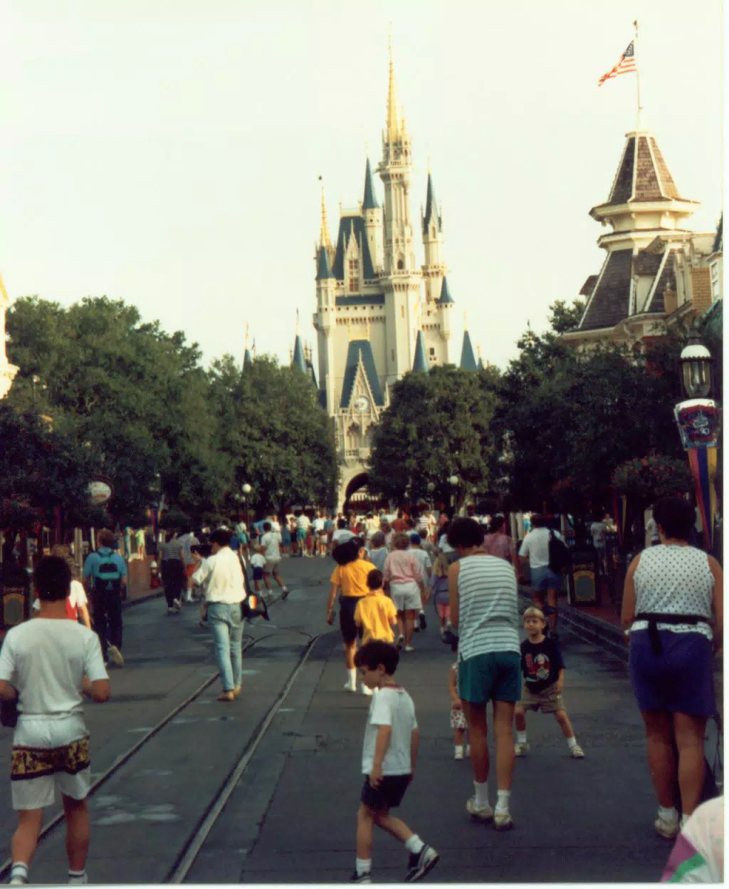 Sleeping Beauty's Castle from Main Street USA, Magic Kingdom, Walt Disney World