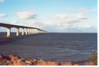 Confederation Bridge from New Brunswick