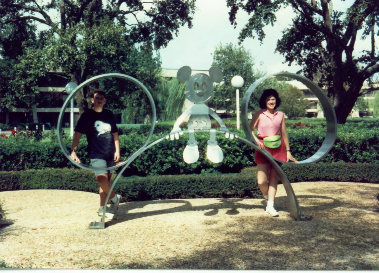 Scott Alan Miller and Karen Miller in Walt Disney World