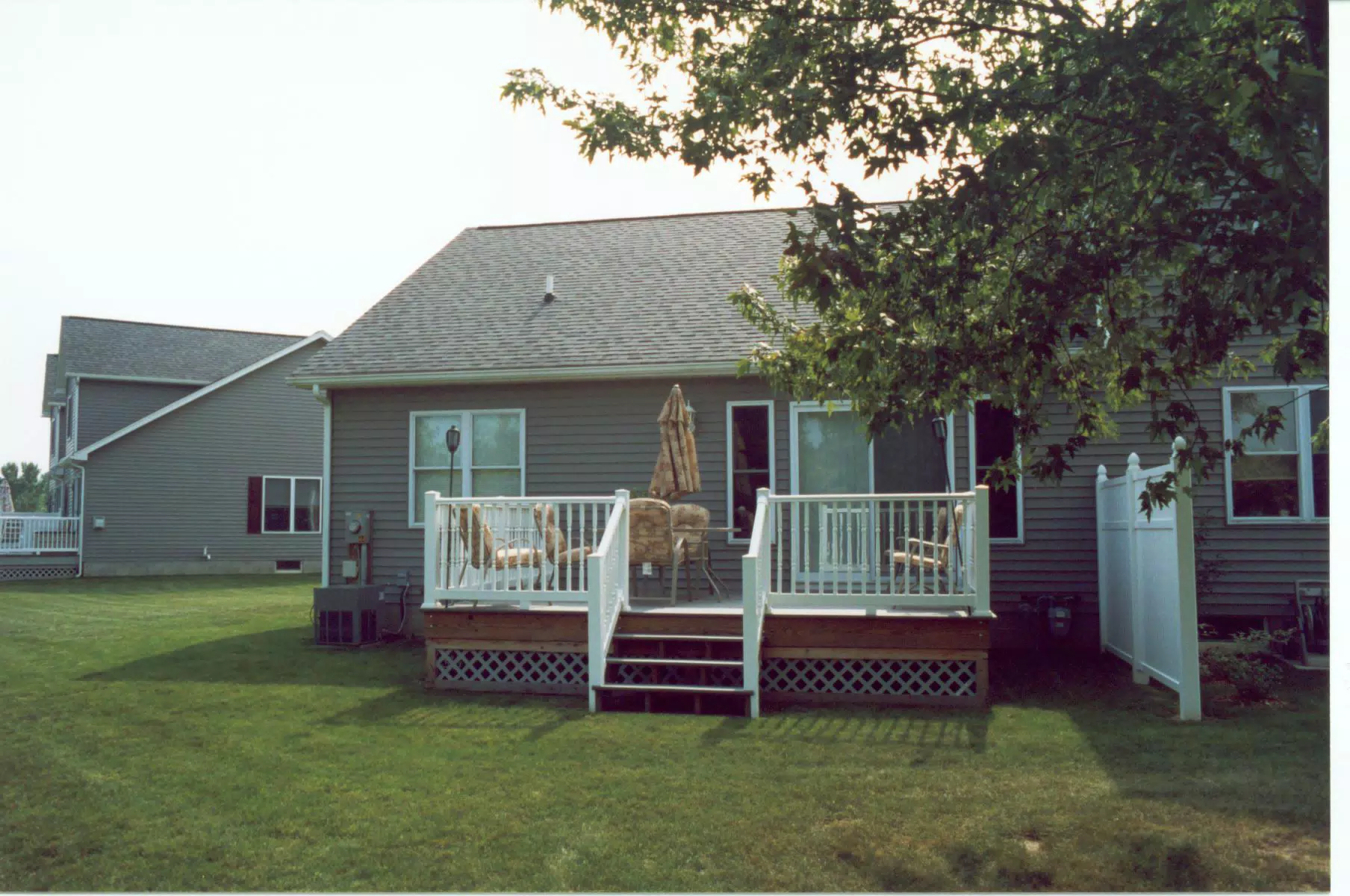Geneseo Townhouse Deck