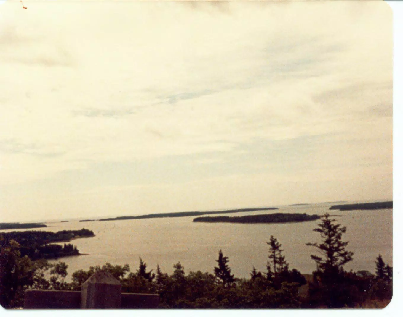 Atlantic Ocean from Bar Harbor, Maine
