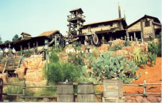 Big Thunder Mountain Railroad Station in Frontierland